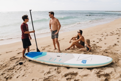 INTRODUCTORY STAND Up PADDLE LESSON - ON LAND