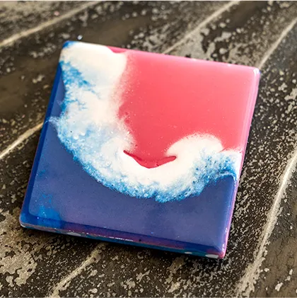 Picture of resin coaster