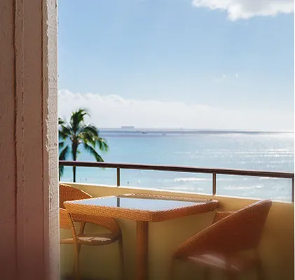 Photo of the balcony