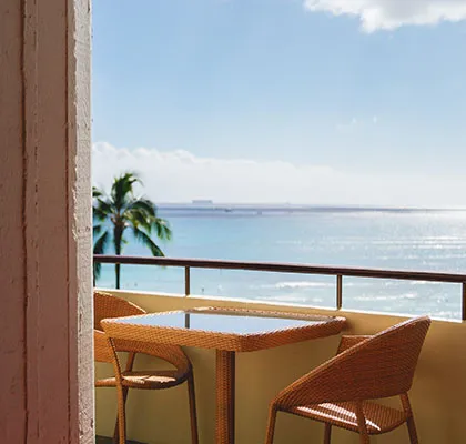 Photo of the balcony